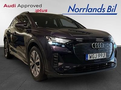 Lila (auroraviolett metallic) Begagnad 2022 Audi Q4 e-tron Proline SUV | 369 000 kr (Marknadspris)