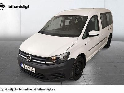 Vit Begagnad 2017 VW Caddy Maxi Minibuss | 129 900 kr (Dyr)