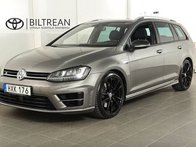 Grå Begagnad 2016 VW Golf VII R Kombi | 229 900 kr (Marknadspris)
