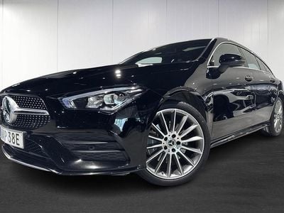 Svart Begagnad 2023 Mercedes CLA250e Shooting Brake AMG Kombi | 309 900 kr (Marknadspris)