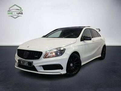 Begagnad Mercedes A200 AMG line 136 HK (100 kW) 2013 Vit Halvkombi