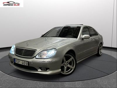 begagnad Mercedes S55 AMG AMG 360hk V8 Radar Keyless Taklucka