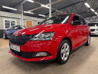 Begagnad Skoda Fabia Monte Carlo 95 HK (69 kW) 2018 Röd Halvkombi