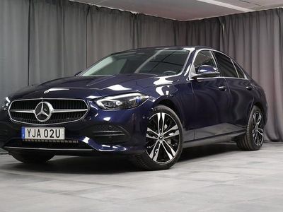 Blå Begagnad 2022 Mercedes C300 Avantgarde Sedan | 389 000 kr (Marknadspris)