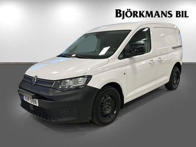 Begagnad VW Caddy 122 HK (89 kW) 2021 Vit Minibuss