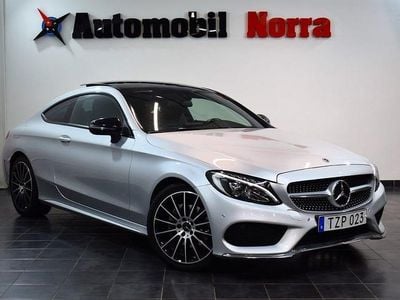 Begagnad Mercedes C220 AMG 170 HK (125 kW) 2017 Silver Sportkupé