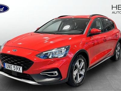 Röd Begagnad 2020 Ford Focus Active Halvkombi | 149 900 kr (Bra pris)