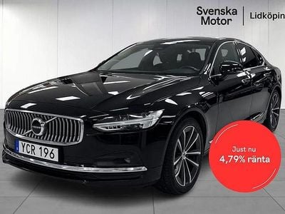 Svart Begagnad 2021 Volvo S90 Inscription Sedan | 369 900 kr (Marknadspris)