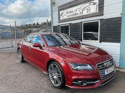 Begagnad Audi S7 Sportback 556 HK (408 kW) 2012 Röd Halvkombi