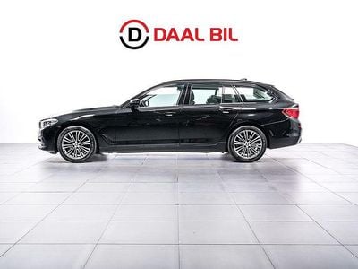 Svart Begagnad 2020 BMW 520 Sport Line Kombi | 249 700 kr (Bra pris)
