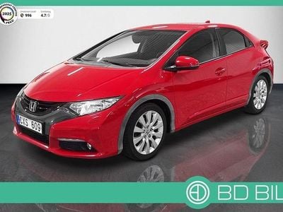 Begagnad Honda Civic Comfort 99 HK (72 kW) 2012 Röd Halvkombi