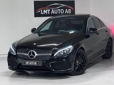 Svart Begagnad 2016 Mercedes C220 AMG line Sedan | 229 900 kr (Lite dyr)
