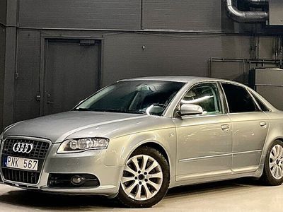 begagnad Audi A4 Sedan 2.0 Quattro S-Line Automat Välskött 200hk