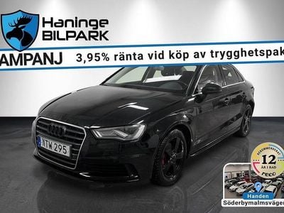 Svart Begagnad 2015 Audi A3 Sedan | 179 900 kr (Marknadspris)