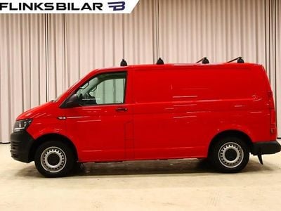 Röd Begagnad 2016 VW T6 Van | 129 800 kr (Marknadspris)