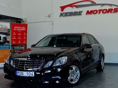 Begagnad Mercedes E220 170 HK (125 kW) 2009 Mörkbrun Sedan