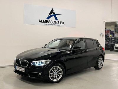 Begagnad BMW 116 Advantage 116 HK (85 kW) 2015 Svart Halvkombi