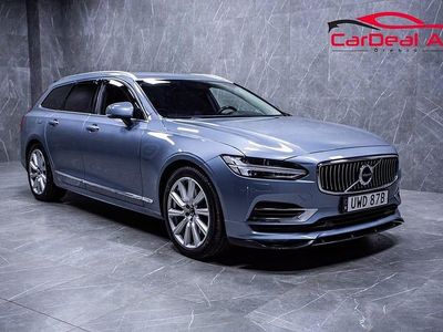Begagnad Volvo V90 Inscription 392 HK (288 kW) 2020 Blå Kombi
