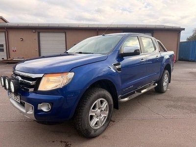 Begagnad Ford Ranger Limited 200 HK (147 kW) 2013 Blå Pickup
