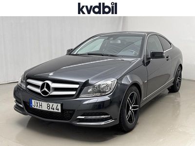 Svart Begagnad 2012 Mercedes C180 Sportkupé | 126 000 kr