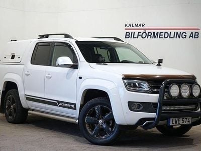 Begagnad VW Amarok Highline 180 HK (132 kW) 2015 Vit Pickup