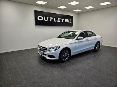 Begagnad Mercedes C220 Avantgarde 170 HK (125 kW) 2015 Vit Sedan
