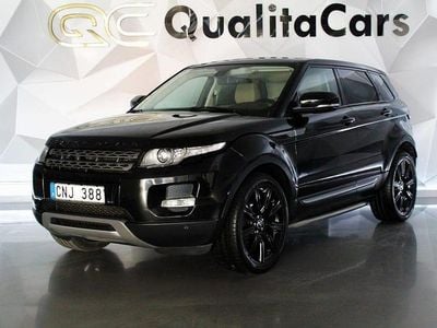 Begagnad Land Rover Range Rover evoque Pure 190 HK (139 kW) 2012 Svart SUV