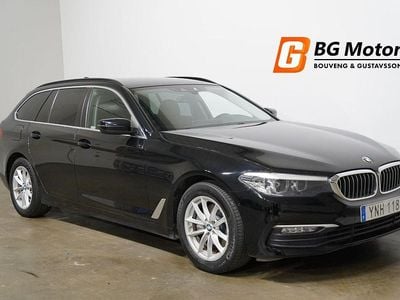 Svart Begagnad 2017 BMW 520 Kombi | 184 900 kr (Marknadspris)