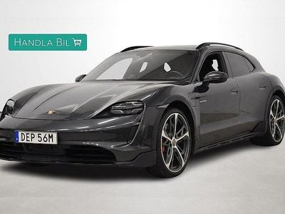Mörkgrå Begagnad 2021 Porsche Taycan Cross Turismo Kombi | 719 900 kr (Dyr)