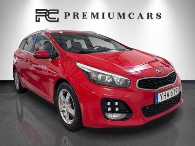 Röd Begagnad 2016 Kia Ceed Sportswagon GT-Line Kombi | 94 900 kr (Marknadspris)
