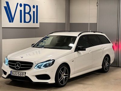 begagnad Mercedes E220 T 9GTronic Avantgarde AMG Sport DRAG/NAVI