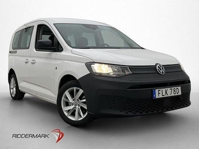 Begagnad VW Caddy 122 HK (89 kW) 2021 Vit Minibuss