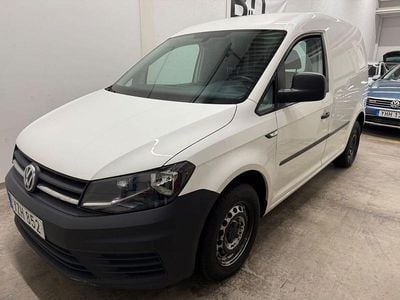 Begagnad VW Caddy 102 HK (75 kW) 2018 Vit Minibuss