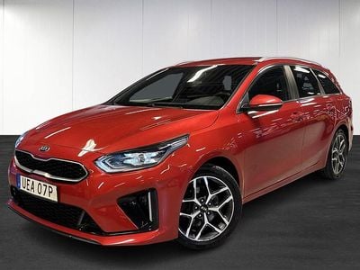 Begagnad Kia Ceed Sportswagon GT-Line 140 HK (102 kW) 2019 Röd Kombi