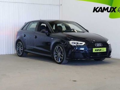 begagnad Audi A3 30 TFSI S-Line Svart optik Dragkrok 2019, Halvkombi