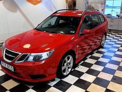 Röd Begagnad 2007 Saab 9-3 Kombi | 39 900 kr (Marknadspris)