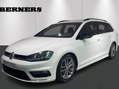 Vit Begagnad 2015 VW Golf VII R-line Kombi | 109 900 kr (Marknadspris)