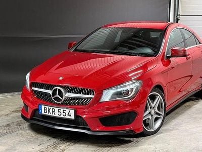 Röd Begagnad 2014 Mercedes CLA220 AMG Sedan | 159 500 kr (Marknadspris)