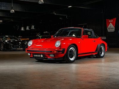 Röd Begagnad 1984 Porsche 911 Carrera Cabriolet Cab | 1 099 910 kr