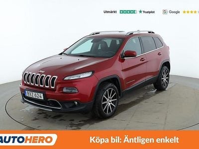 Röd Begagnad 2014 Jeep Cherokee Limited SUV | 167 000 kr (Marknadspris)