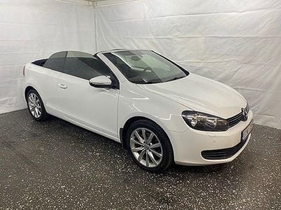 Begagnad VW Golf Cabriolet Comfortline 160 HK (117 kW) 2012 Silver Cab