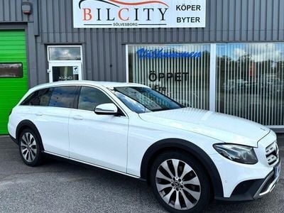 Begagnad Mercedes E220 All-Terrain Avantgarde 195 HK (143 kW) 2019 Vit Kombi