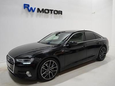 Begagnad Audi A6 S-Line 245 HK (180 kW) 2019 Svart Sedan