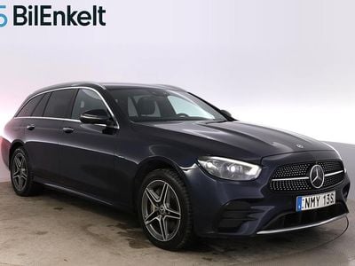 Mörkblå Begagnad 2021 Mercedes E300 Premium Kombi | 348 900 kr (Marknadspris)