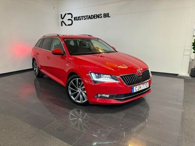 begagnad Skoda Superb Kombi 2.0TDI 4x4 L&K GPS Värmare Drag B-kam