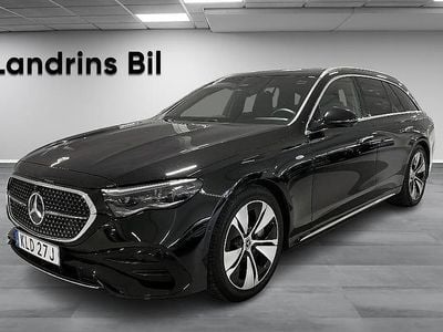Svart (obsidiansvart metallic) Begagnad 2024 Mercedes E300 AMG line Kombi | 689 900 kr (Marknadspris)