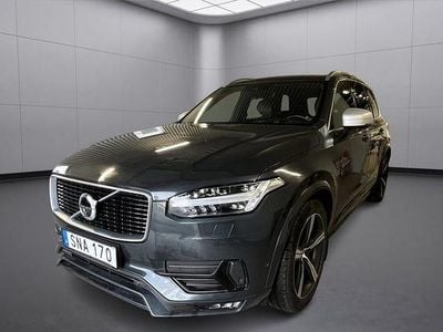 Grå Begagnad 2018 Volvo XC90 R-Design SUV | 317 900 kr (Marknadspris)