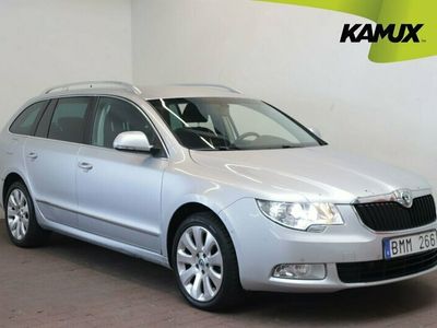 begagnad Skoda Superb Kombi 2.0 TDI Drag M-värm PDC