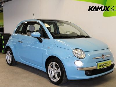 begagnad Fiat 500 1.2 Lounge Glastak Sätesvärme Elhissar 69hk