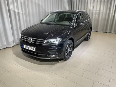 Svart Begagnad 2019 VW Tiguan Highline SUV | 249 900 kr (Marknadspris)
